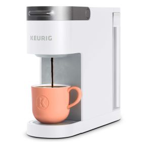 K-Slim Single Serve K-Cup Pod Coffee Maker, Multistream Technology, White