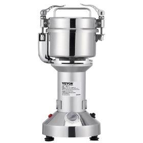 VEVOR 2500g Commercial Spice Grinder Electric Grain Mill Grinder High Speed (Capacity: 0.6 lbs)
