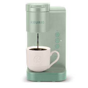 K-Express Essentials Single Serve K-Cup Pod Coffee Maker, Black (Color: sage)
