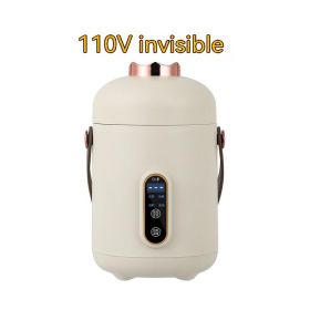 110V220V Smart Electric Stew Cooker Personal Portable Electric Stew Pot (Option: Invisible Version-240v Australian Standard)